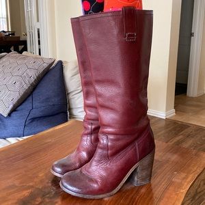 Frye Alexis Motorcycle Boot Size 9.5
